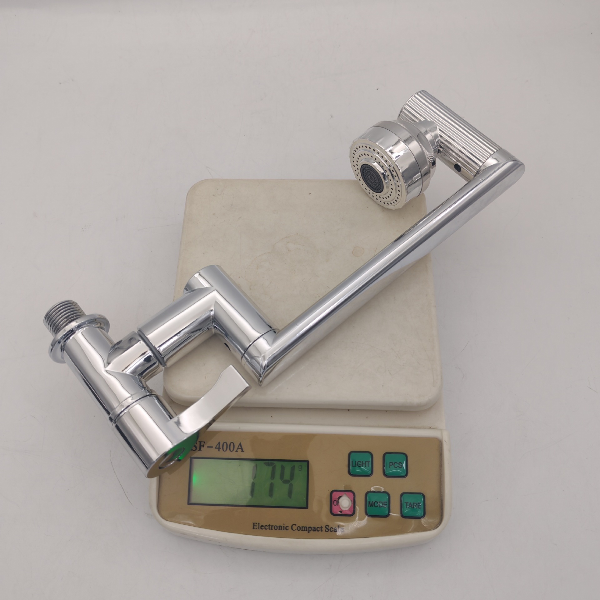 Brasile Sud-est asiatico Rubinetto universale Lucky Cat con braccio meccanico in plastica a parete con placcatura galvanica_voghion.com