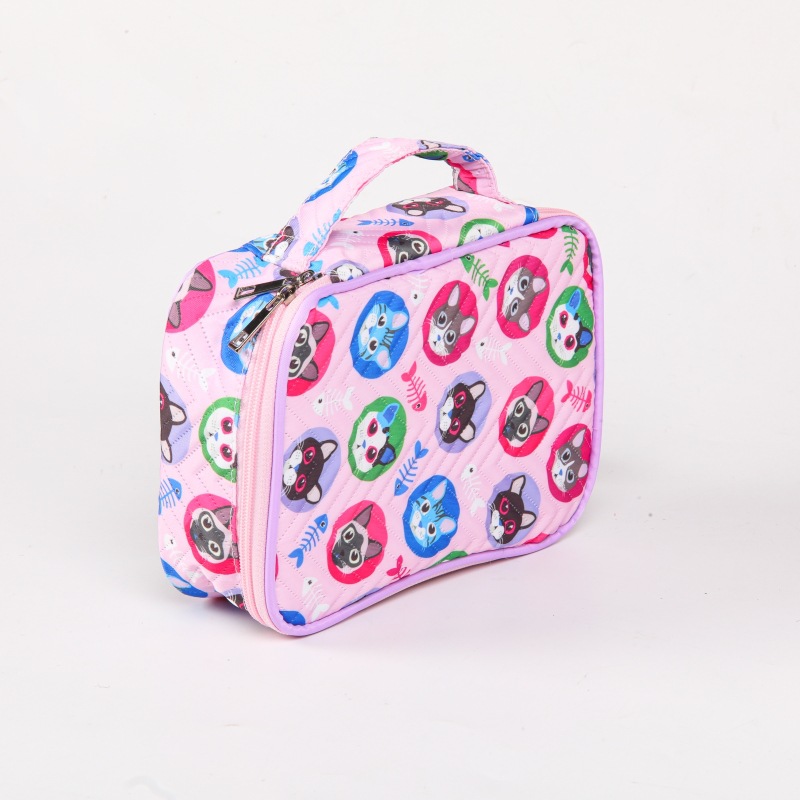 Bolsa de lápices multifuncional con pincel de acuarela de plomo de colores de 72 agujeros, correa extraíble, bolsa para bolígrafos de dibujos animados portátil