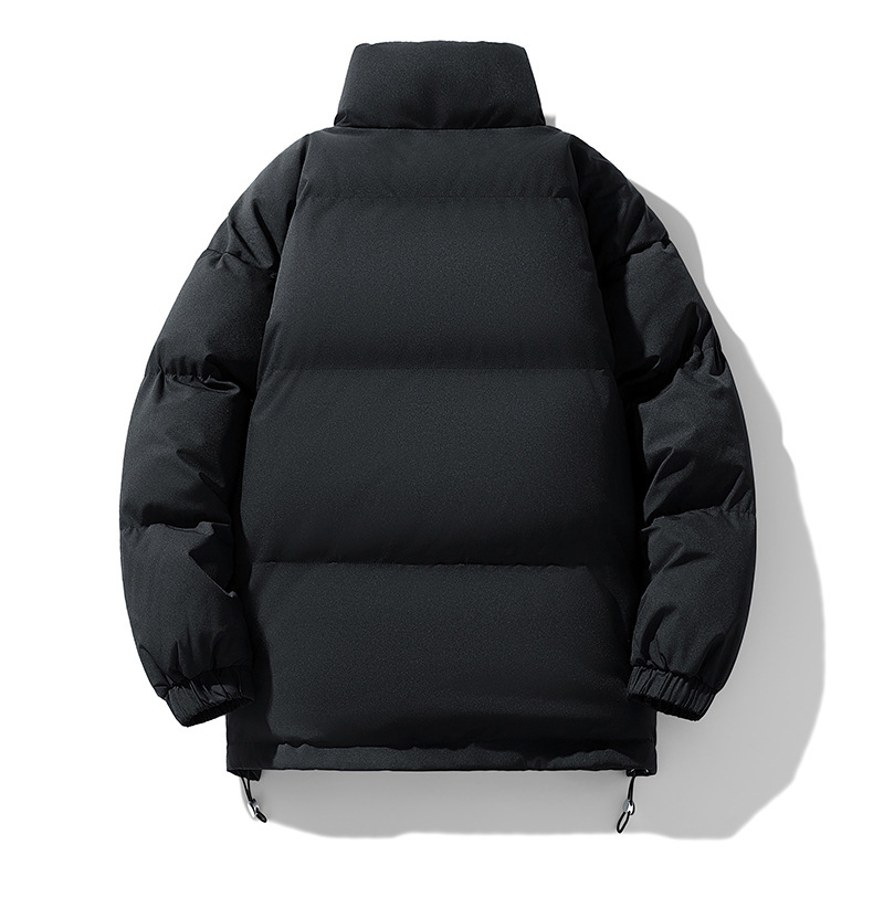 Stehkragen Herrenmantel Winter 2024 Neues Brot Amerikanische Trendmarke Baumwolljacke Paar-Outfit_voghion.com