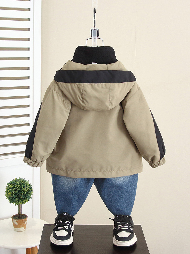 6299 Chaquetas tres en uno para niños modelos de primavera y otoño 2025 nuevos niños chaquetas de otoño geniales y guapos para niños pequeños otoño
