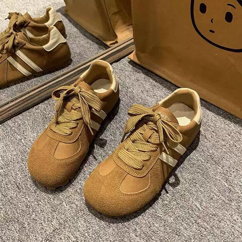 Shangdisha Forrest Gump shoes versatile and popular women's shoes 25 spring and autumn new retro genius training shoes casual sports white shoes