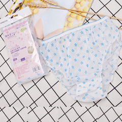 Basisoft Disposable Underpants with Print Non-woven Fabric, Enhanced Cotton Waistband for Postpartum Recovery, Factory Wholesale for Pregnant and Postpartum Women