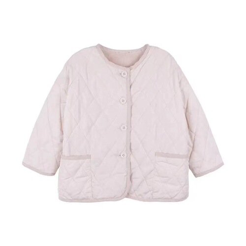 2024 New Winter Coat for Girls, Stylish and Thick Fleece Jacket with Cotton Insulation, Children's Korean Style Warm Cotton Coat, Wholesale Children's Apparel