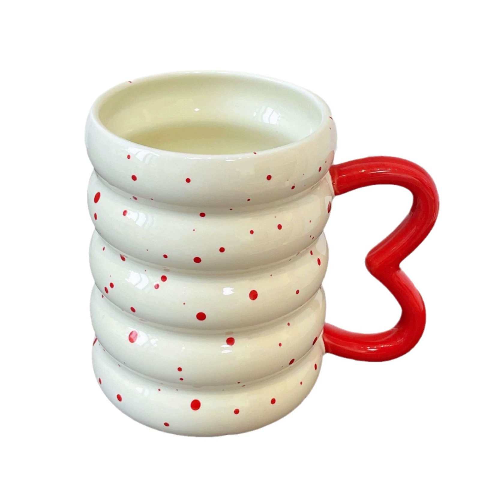 Ceramic breakfast cup, internet celebrity couple water cup, cute household mug, good-looking girl cup, exquisite drinking cup