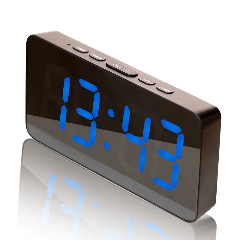 The new colorful vibration vibration electronic clock deafness and dumb people shake the alarm clock perpetual calendar, the calendar living room, the large screen of the big screen