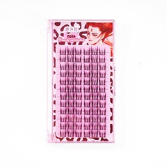 睫詩顏純欲貓精靈眼睫毛自然款自粘分段式假睫毛小野貓漫畫眼睫毛