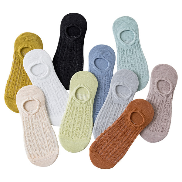 Spring summer cute invisible socks