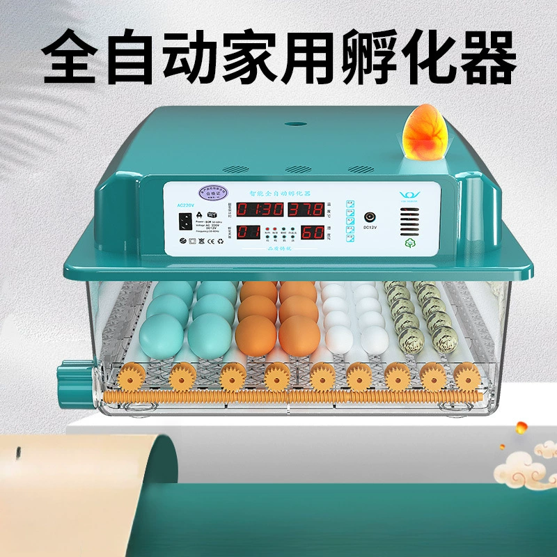 Инкубатор для яиц, малый бытовой, полностью автоматический, интеллектуальный, для цыплят и кур