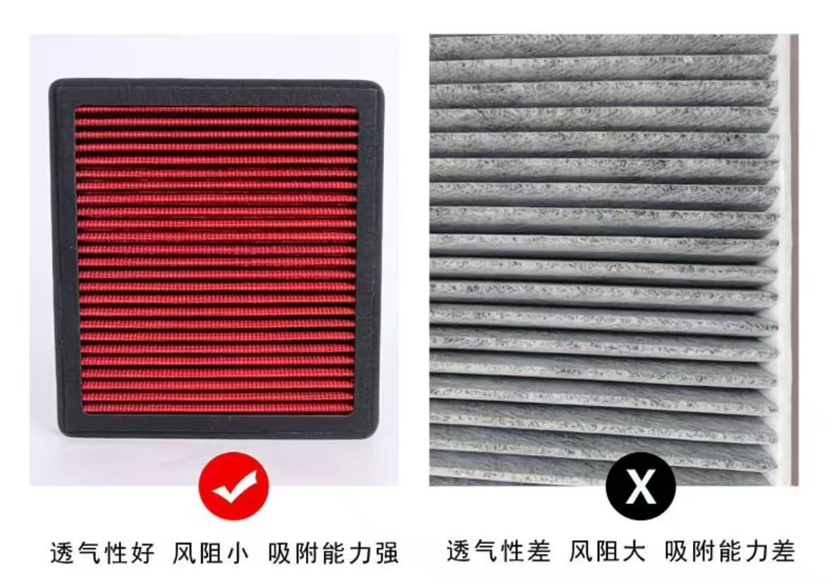 【Premium Model】High-Flow Air Conditioning Filter Element, Air Conditioning Filter, Air Conditioning Cleaner *For All Car Models* *Specific for Each Car Model*