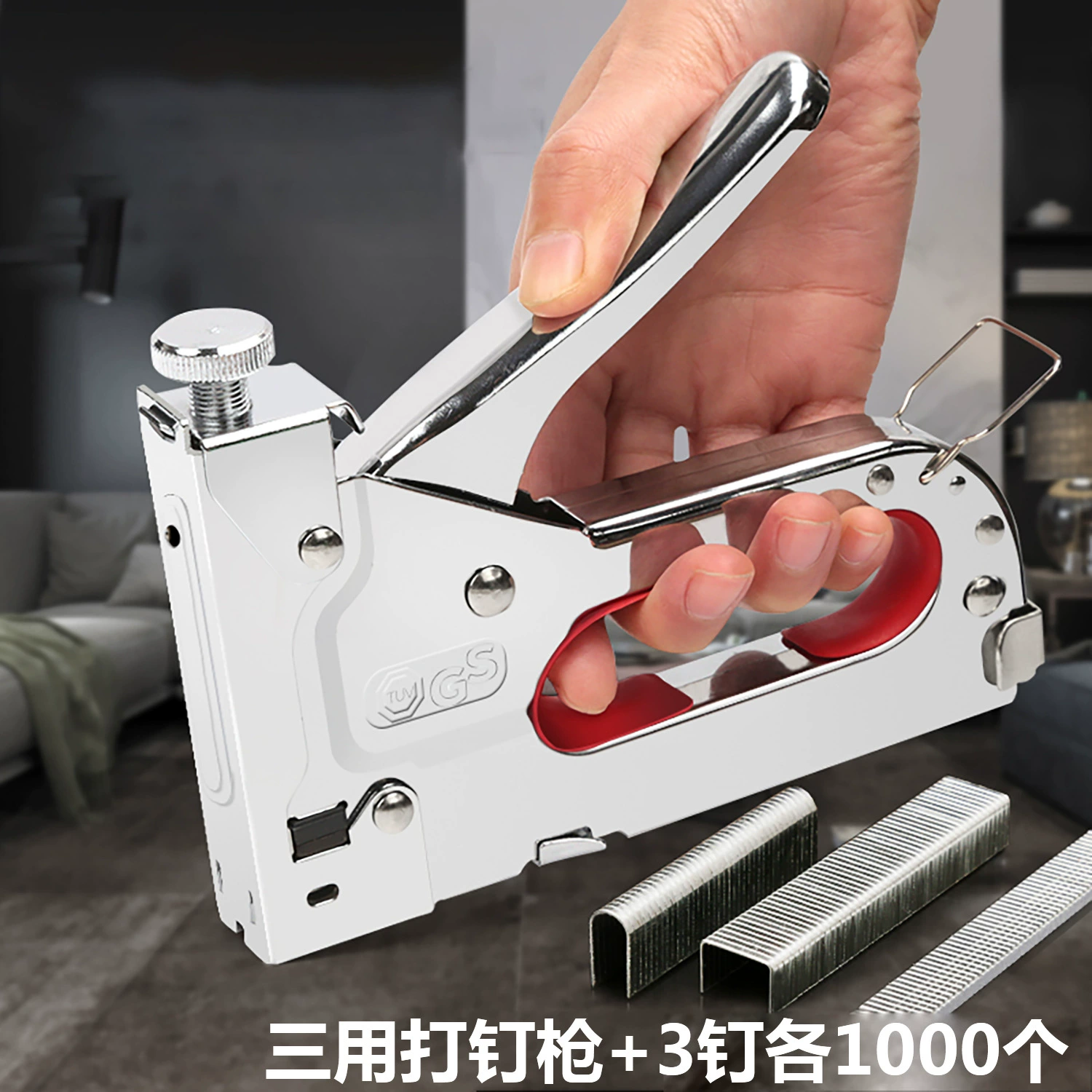 Трансграничный ручной гвоздевой пистолет-гвоздик столярный пневматический пистолет для ногтей три типа U-образной бытовой масляной живописи гвоздь пистолет