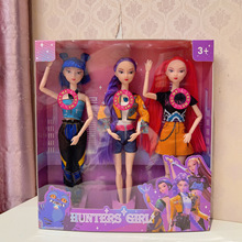 K-POP娃娃露米米拉佐伊搪胶公仔猎魔女团玩偶批发玩具