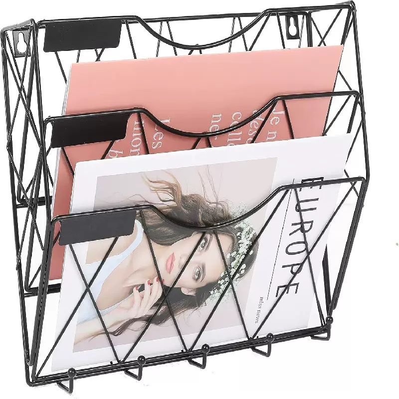 书架墙上壁挂式杂志架厕所卫生间阳台浴室幼儿园放书绘本小置物架