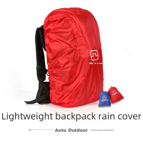 Outdoor Backpack Rain Cover Cycling Bag Mountaineering Bag School Bag Dust Cover Backpack Waterproof Cover All-Inclusive Trolley Student