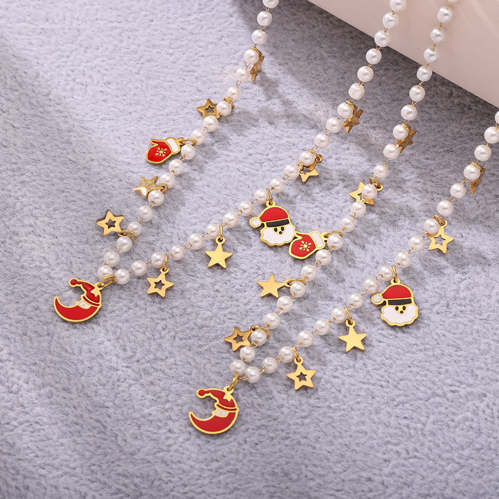 Christmas cartoon pendant