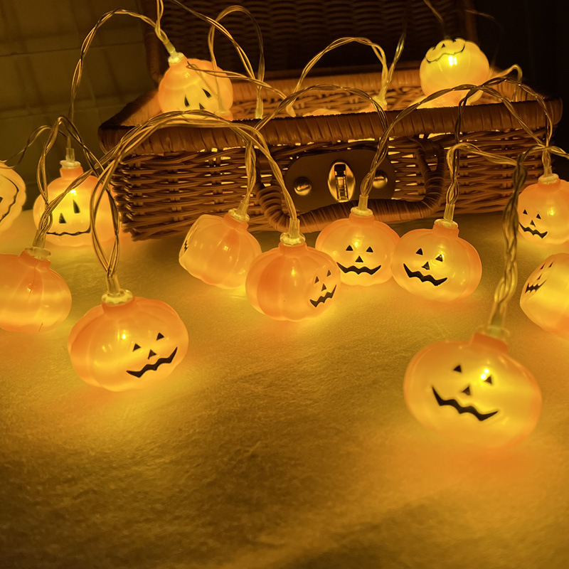 クロスボーダーledハロウィーンカボチャライトは、新しい太陽エネルギーの雰囲気を飾っています。|undefined