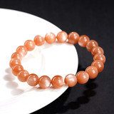 Натуральные бусины на солнечной энергии, украшение-шарик, аксессуар, аксессуары, 7A, лунный камень