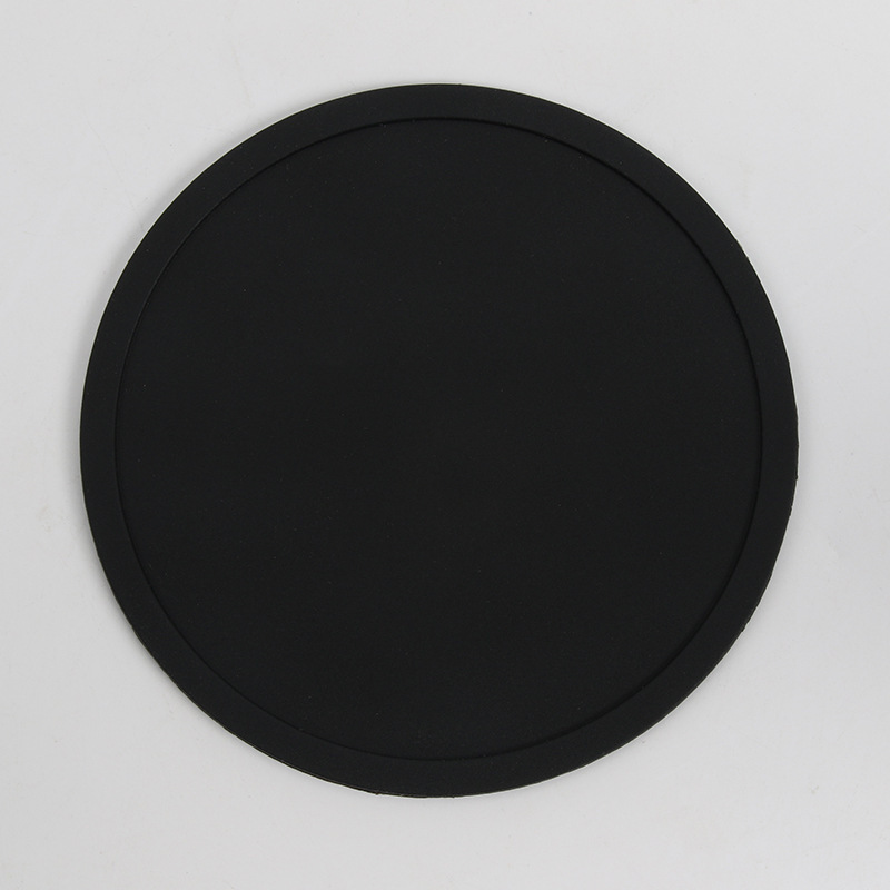 En stock montaña de silicona redonda engrosada taza de té estera hogar antideslizante aislamiento montaña taza de té estera traje de montaña de silicona