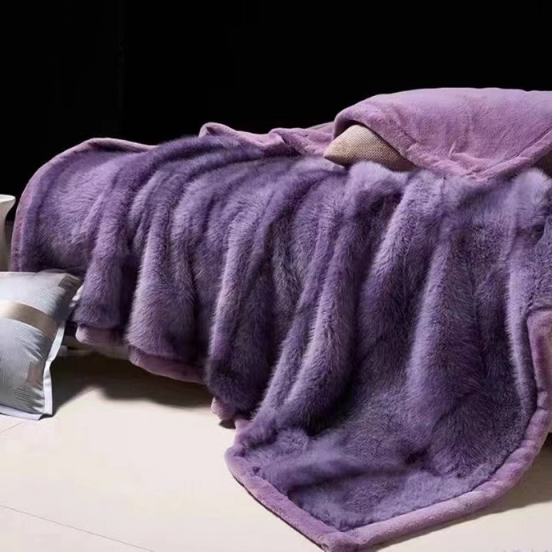 FRI 높은 가치의 웨딩 담요 두꺼운 더블 레이어 큰 빨간 담요 커버 담요 겨울 따뜻한 기모 커버 웨딩 커버