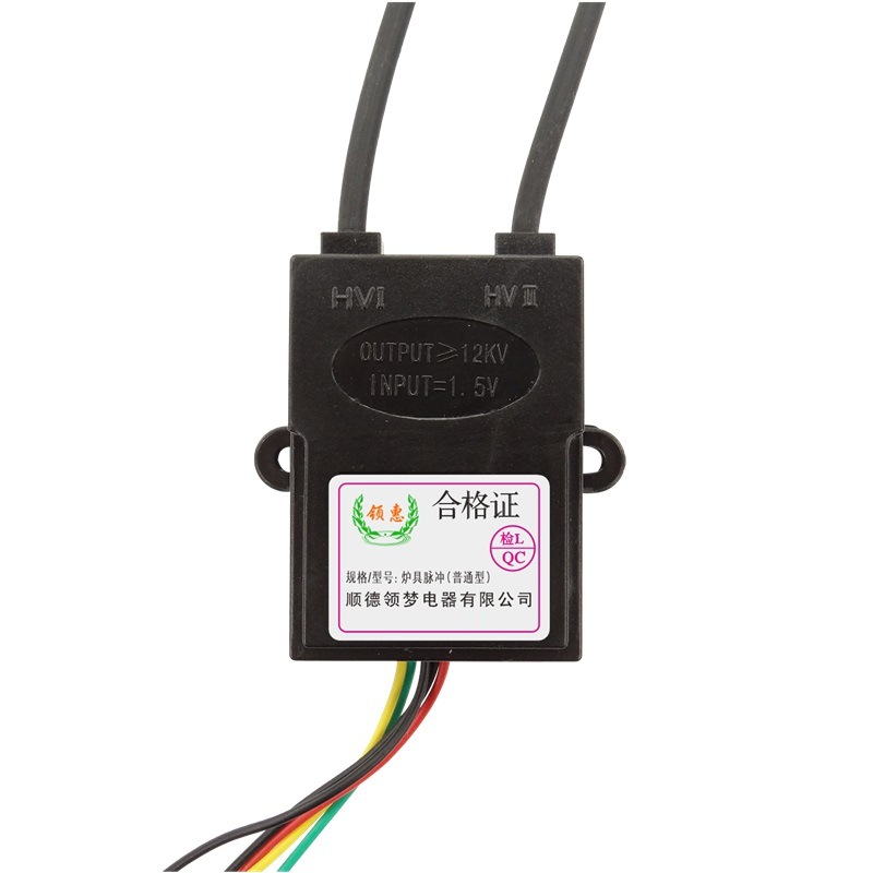 Accesorios de cocina de gas de horno de doble cabeza común 1.5V / 3V encendedor de pulso de cocina de gas de doble cabeza