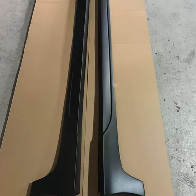 Big Surrounded Body Kit Modification Parts: Front Lip - a-pair-of-side-skirts-without-paint