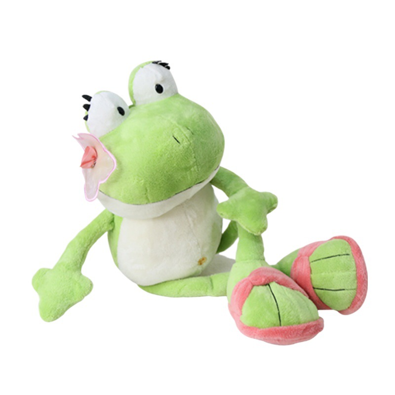 Adorable Peluche de Rana, Almohada de Muñeca de Trapo de Patas Largas, Muñeca de Dibujos Animados, Regalo para Parejas, Venta al por Mayor Transfronteriza