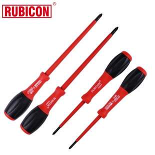 Genuine Japanese Robin Hood Cross-shaped Insulated Screwdriver Electrician's Special High-voltage RESistant Screwdriver RES