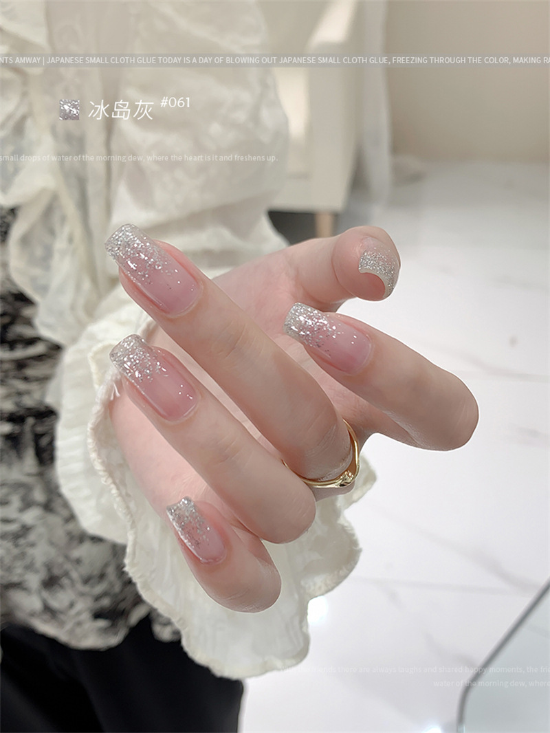 KaSi fototerapia Esmalte de uñas pegamento 2023 nueva primavera y el verano popular blanco lechoso nude rojo cereza salón especial