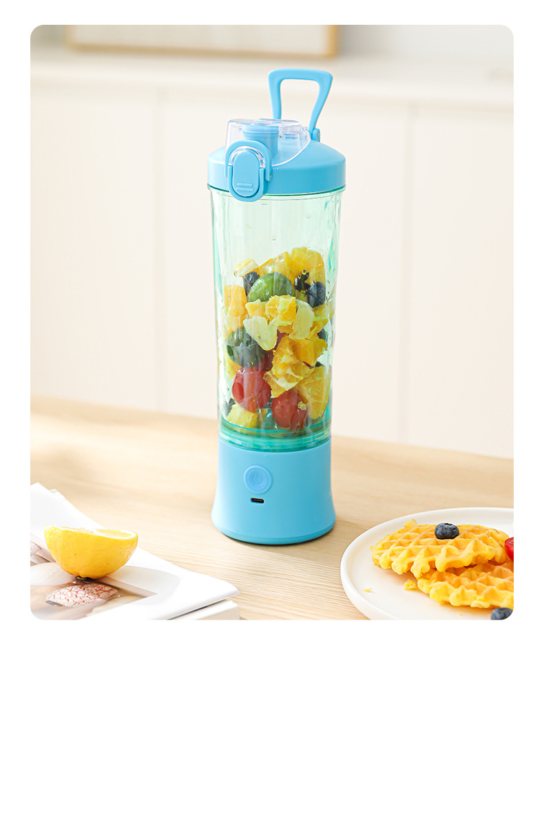 Sınır ötesi meyve sıkacağı, taşınabilir şarjlı ev tipi küçük çok fonksiyonlu mini blender meyve suyu bardağı