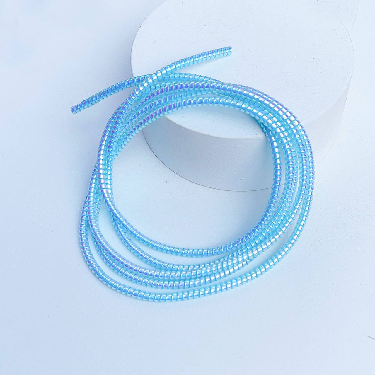 1.4m/1.6m cuerda de bobinado láser protección del medio ambiente TPU cable de datos del teléfono móvil cable de protección bobinado cuerda de resorte cubierta protectora