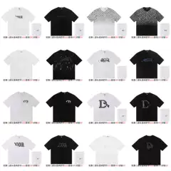 Premium Version Di Brand 26S New Classic Logo Cotton Casual Relaxed Fit Short-Sleeve T-Shirt