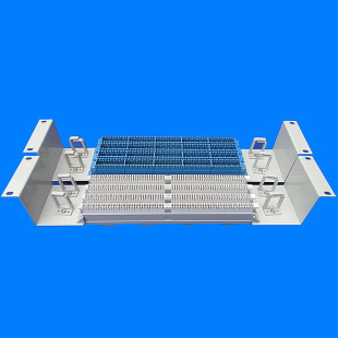 Wholesale 19-inch Rihai style main distribution frame MDF wiring module 228 return line full with security unit