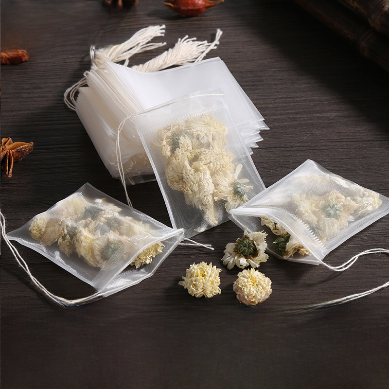 Nylon disposable tea bags