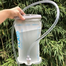 新款TPU水袋 登山背包可折叠软水袋 骑行越野户外跑步2L水囊