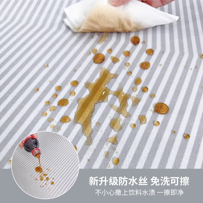 轻奢感地毯客厅茶几毯新款2024卧室地垫厚家用免洗沙发隔音垫