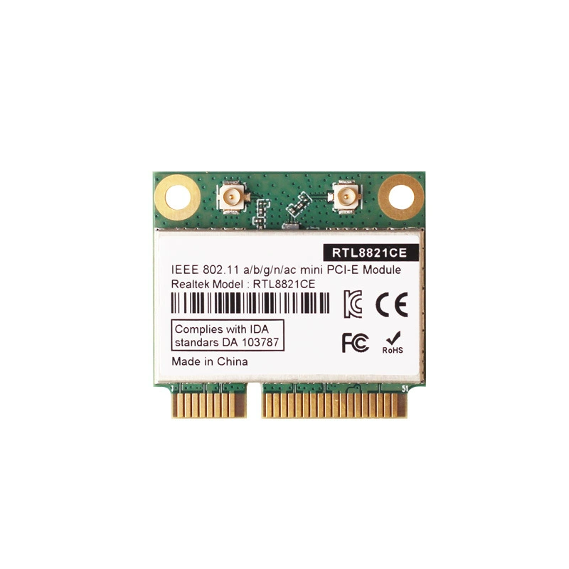 RTL8821CE встроенная гигабитная 5G двойной диапазон MINIPCIE встроенная беспроводная сетевой карта Bluetooth 4.2