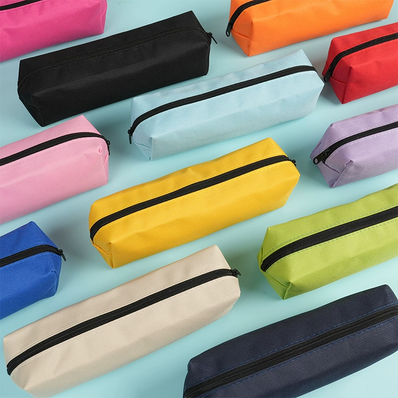 Стиропропиленовый пенал для школьников с принтом логотипа, большой вместимости, устойчивый к пятнам, стильный, оптом, пенал для канцелярии, пенал для карандашей.