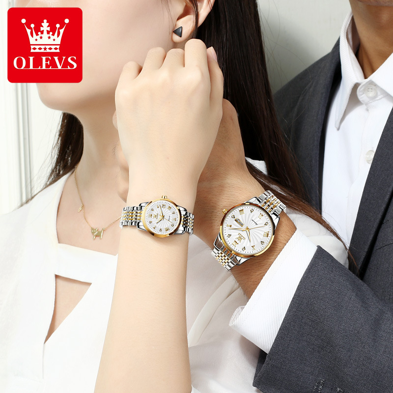 One piece drop shipping ORIS brand watch women's wholesale fully automatic mechanical watch tide business waterproof couple watch men's
