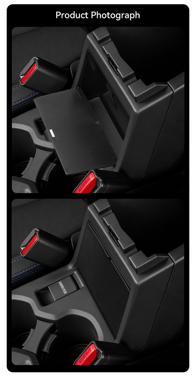 Suitable for 25 Subaru Forester Armrest Boxes, Hidden Storage Boxes, Storage and Storage Car Supplies Modification Accessories