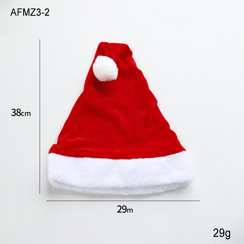 Sombrero de Navidad rojo grande-1