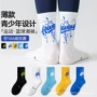 秋冬大童学生男款篮球袜