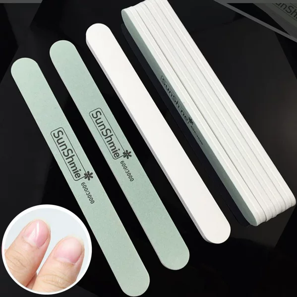 Nail polishing strip nail polishing polishing block silver stick Wen play maintenance double-sided nail polishing strip factory outlet