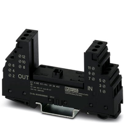 浪涌保护器-基座 - PT 1X2+F-BE 2856126