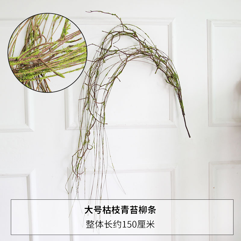 Large dead branch moss wicker-dry branch