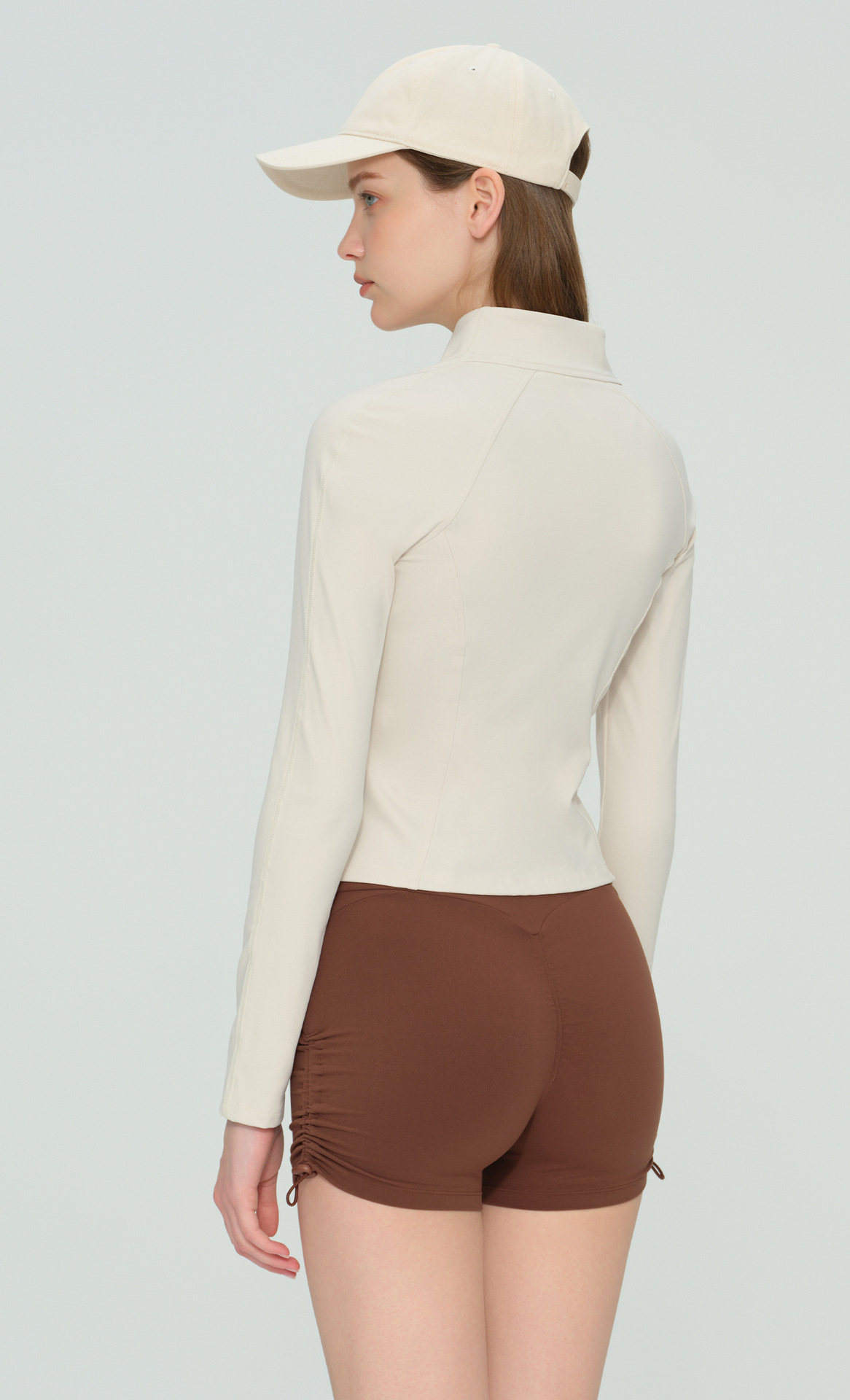 Women's Fleece Lined Yoga Cardigan Long Sleeved Pilates Fitness Sports Jacket Autumn Winter Thickened Polyester Top_ecoleips.com