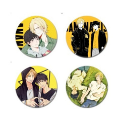 跨境動漫胸章馬口鐵英雄咒術排球輝夜