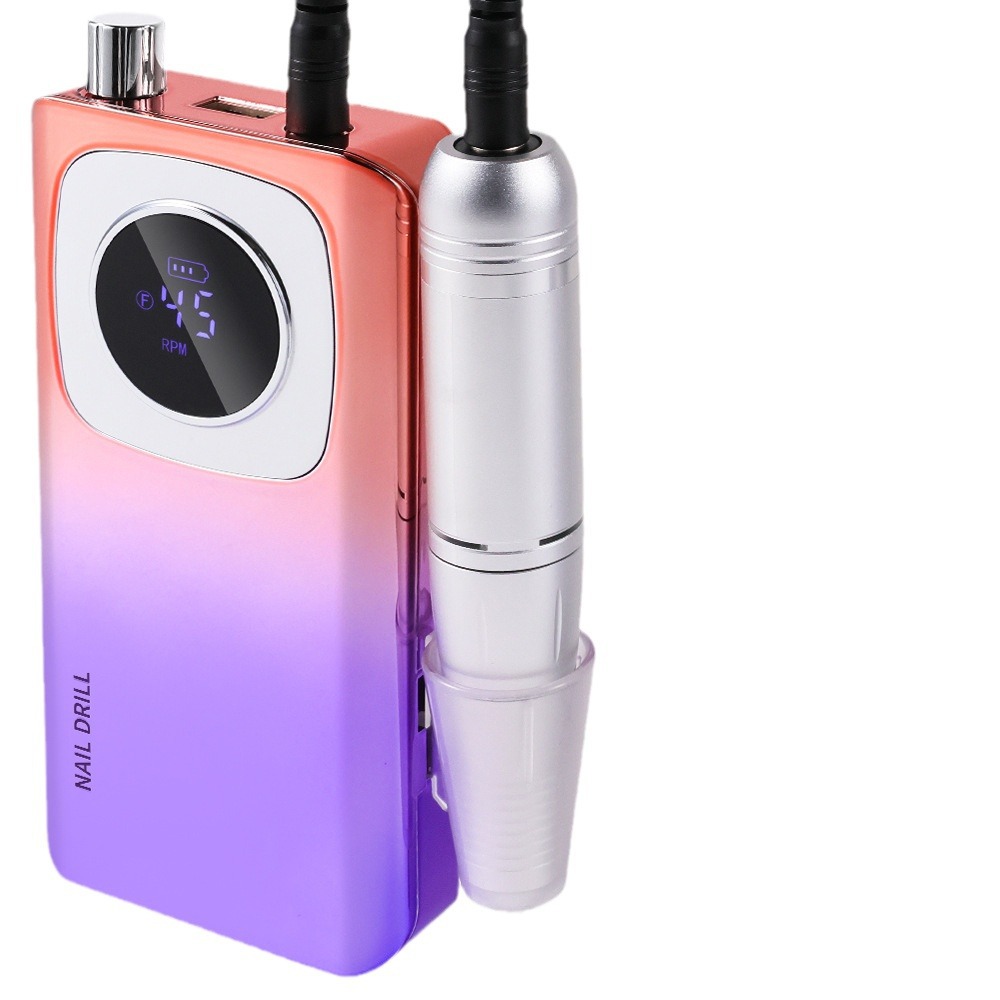 Transfronterizo nuevo profesional de manicuras V4 amolador de uñas 45000 rpm amolador de uñas eléctrico portátil de almacenamiento