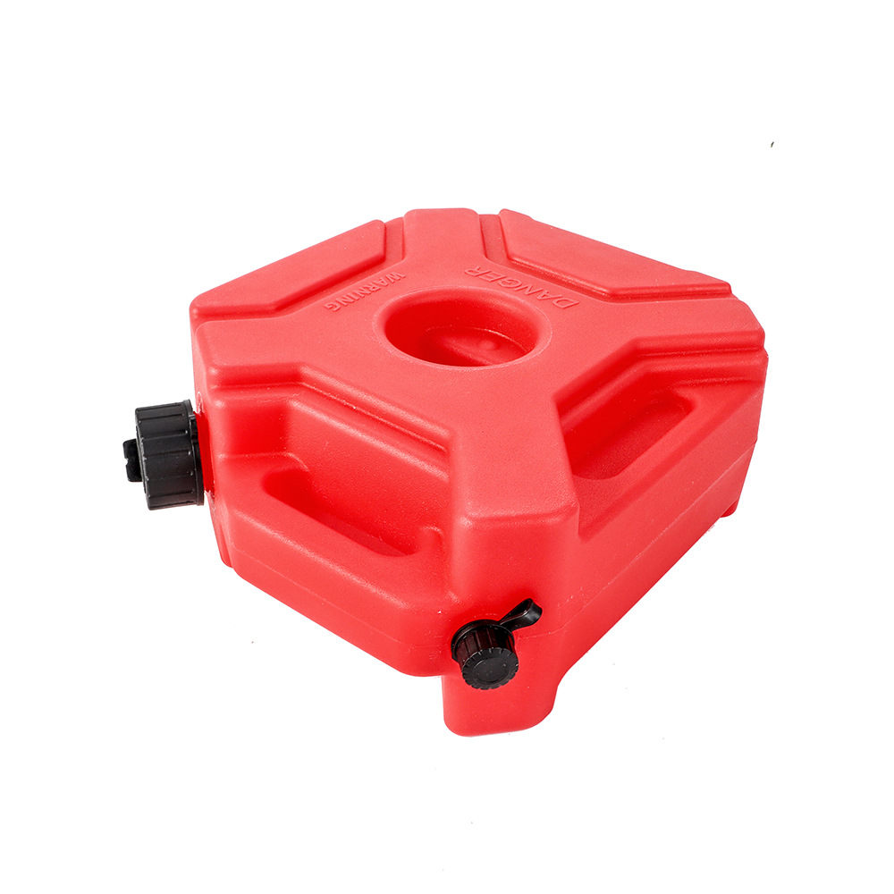 Wholesale Car and Motorcycle Spare Fuel Tank 5L with Lock Emergency Oil Pot Diesel Gasoline Plastic Oil Barrel Thickeneded Cross-Border