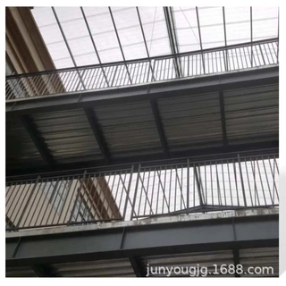 厂家定制艺术造型钢结构连廊工程设计施工一体化服务钢结构连廊