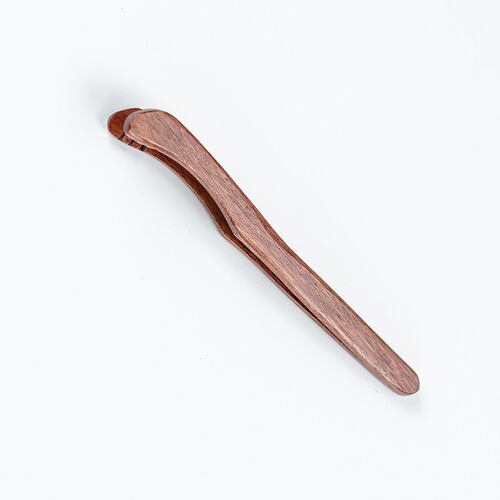 Huailim Wood Tea Ceremony Six Gentlemen Solid Wood Five-Piece Set Tea Tongs Tea Spoon Cup Fork Tea Knife Teapot Brush Tea Set Accessories Tools