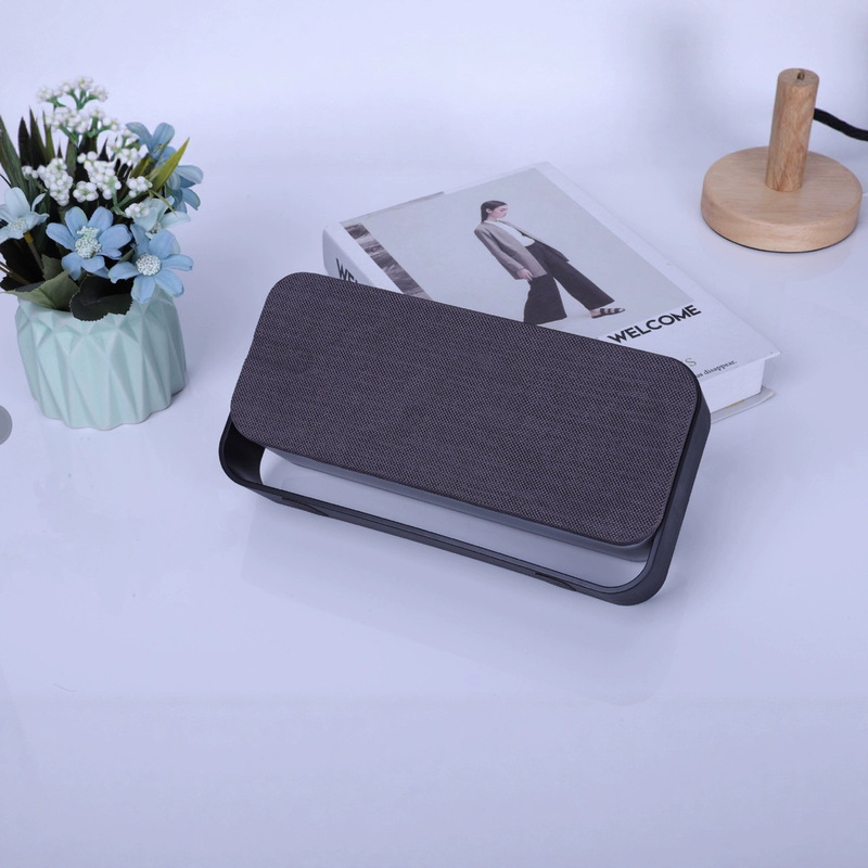 跨境新款方形布艺蓝牙音箱 家用RGB便携插卡扬声器低音炮蓝牙音响|undefined